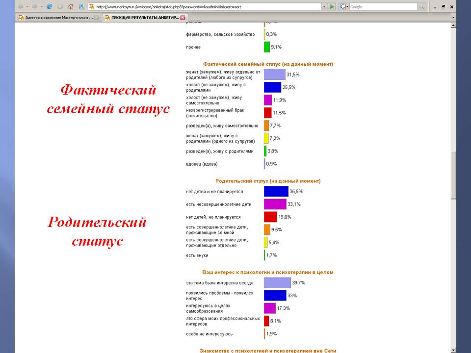 «Роль интернета  в работе современного психотерапевта» - слайд №11