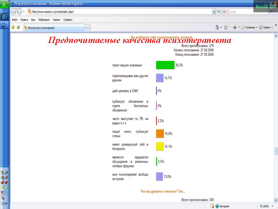 «Роль интернета  в работе современного психотерапевта» - слайд №16